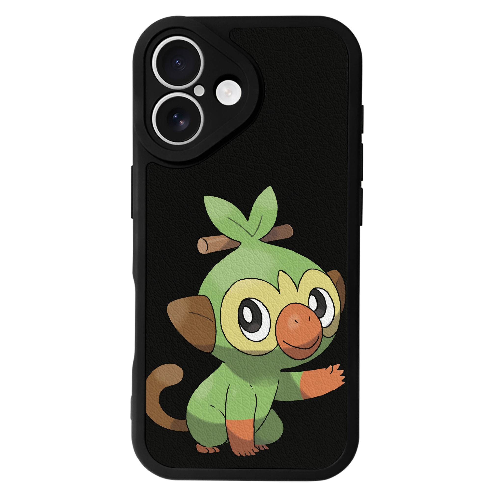 （画像用） ポケットモンスター Pokémon 【iPhone 16シリーズ対応】シリコンスマホケース（レザー調） 材質：シリコン